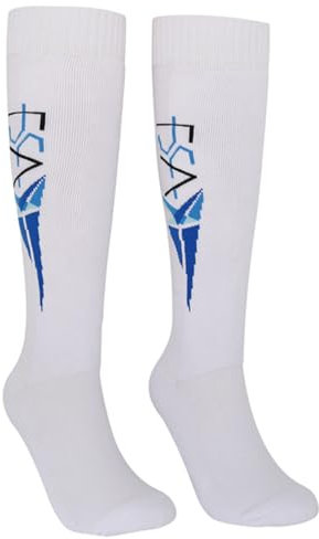 Fechtsocken, Schweißabsorbierende Fechtsocken Aus Gekämmter Baumwolle, Schützende Fechtstrümpfe, Fechtstrümpfe Für Sportler Fechtausrüstung Für Degen, Säbel Und Florett B,XS