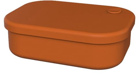 Qusedwey Bento-Box, Auslaufsichere Aufbewahrungsbox für Lebensmittel, SnackbehäLter, Lebensmittelhalter Aus Silikon, Mikrowellenheizung, Lunchbox für Kinder und Erwachsene-B