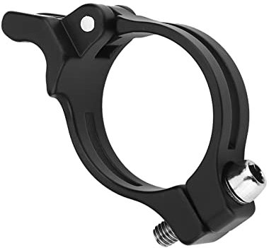 Tomvorks MEIJUN Bike Front Derailleur Clamp Adapter Clip Cycling Accessory Anti Rust Sturdy Sturdy Easy Install Braze-On 2 Sizes (31.8mm)