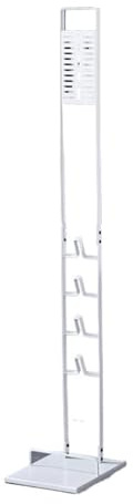 TXLDZSWO Accesorios compatibles con Dyson, Soporte metálico Resistente for aspiradoras V6-V11, Compatible con Dyson, Soporte de Almacenamiento portátil for aspiradoras inalámbricas.(Universal White)
