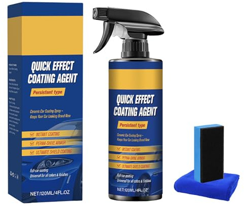 Agente di rivestimento spray avanzato per auto, ad effetto rapido, emulsione di pellicola di olio per auto, per la cura dei veicoli e la protezione della vernice