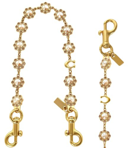 OuryTech Bag Charms, Taschenanhänger Charms Gold und Bag Charm, Eleganter Anhänger Für Taschen Als Schlüsselanhänger Damen