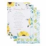 DaySpring - Sympathy - Hymns - Amazing Grace - 4 Design Asortment with Scripture - 12 Boxed Cards & Envelopes, KJV (77539)