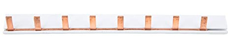 Circuit Breaker Buss Bar Combing Terminal Block Pure Copper PVC for Schools Hospitals Hotels Home(8-way)