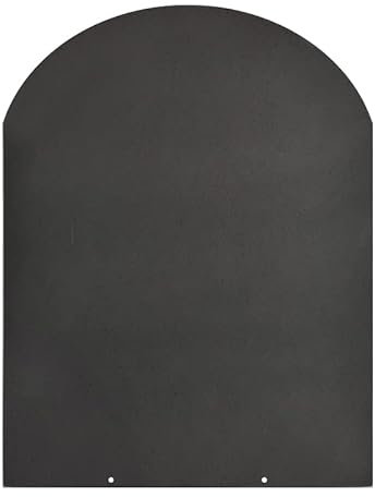 Pedana salvapavimento sotto stufa a legna e pellet 90x80 cm