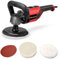 Einhell Pulidora y lijadora CC-PO 1100/150 CE (1100 W, disco de pulido de Ø 150 mm, electrónica de velocidad 500 - 3500 rpm, electrónica constante, cierre de gancho y bucle, incl. accesorios)