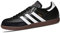 adidas Herren Fußballschuh Samba Low-Top Sneakers, Schwarz (Black/Running White Footwear), 44 EU