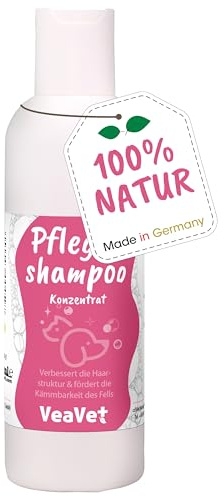 VeaVet Pflegeshampoo 200ml - mildes Shampoo für Hunde & Katzen
