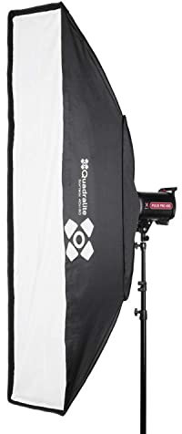 Quadralite Scatola luminosa, 40 x 180 cm, colore: Nero