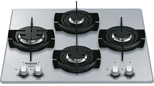 Hotpoint DD 642 HA(SL) Piano Cottura Diamond, Argento
