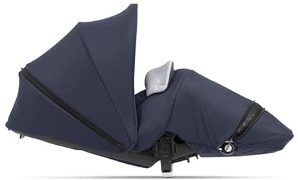 Joolz Hub+ Cocoon – Ergonomic Baby Pram Cocoon Insert for Newborns, Lightweight Foldable Sleeping Cocoon with Breathable Mattress, Compatible Hub & Hub+ - Navy Blue