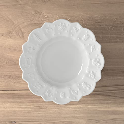 Villeroy & Boch Toy's Delight Royal Classic Suppenteller, Weiß, 6 Stück, 23,5 cm