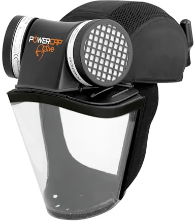 JSP POWERCAP ACTIVE Masque Respiratoire Ventilé avec Casquette Anti-Heurt