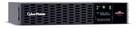 CyberPower PR1500RT2UC Smart App Sinewave UPS Battery Backup and Surge Protector, 1500VA/1500W, 8 Outlets, 2U Rack/Tower, Built-in Cloud Monitoring, UL Certified