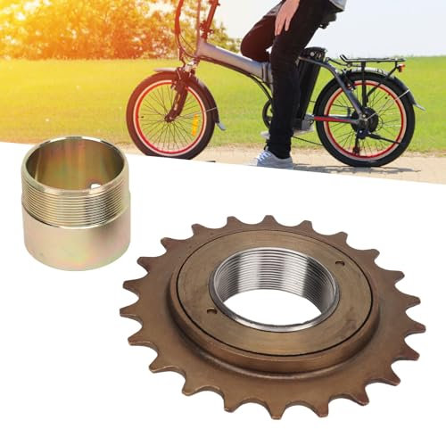 VGEBY Bike Freewheel Adapter Set Professional 30.5mm Freewheel Adapter 22T Single Speed Freewheel Kit for Bicycle Accessories, VGEBY9rauqg85yk