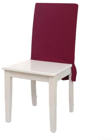 Sileduove Housse universelle pour dossier de chaise, protection complète pour protéger et embellir vos meubles (bordeaux), VM9GD9P286625424I4455L92056BC