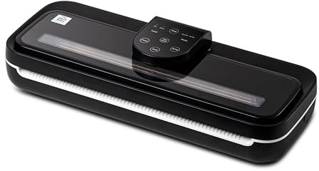 Vacuum Seal Machine, Easy To Use, 4 Modes (Dry, Moist, Normal, Gentle), Compact, Cutter On The Side, Auto & Manual, Exterior Vacuum Option