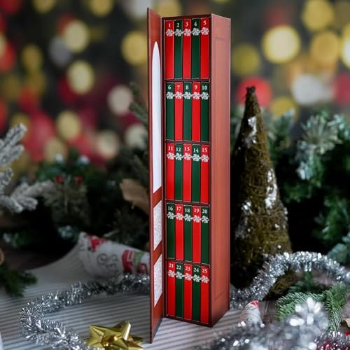 Mini Book Ornament Advent Calendar 2024, 2024 Christmas Advent Calendar with 24 book gift, 2024 Book Lovers Gifts for Women Christmas Book Advent Calendar for Book Lovers (B)