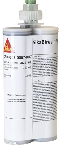 Sika Holzspachtelmasse Biresin AP350 (AB) Spachtelmasse für Holz, schwarz 400ml