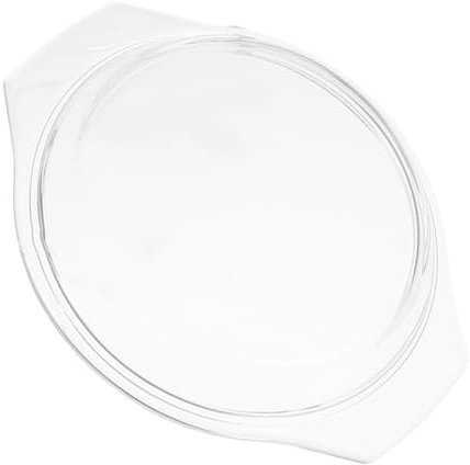 MUSISALY Cubierta Transparente Para Alimentos Para Microondas Tapa De Vidrio Para Protección Contra Salpicaduras Cubierta Para Horno Microondas Accesorio De Cocina
