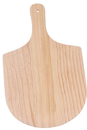STOBAZA 1pc Wooden Pizza Peel Pizza Tray Handle for Serving Solid Plate for Home Use for Making and Dessert Serving