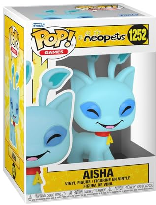 Funko POP! Games: Neopets - Aisha | Official Merch - Collectable Vinyl Figurine for Shelf Display - Birthday Gift Idea for Fans and Collectors