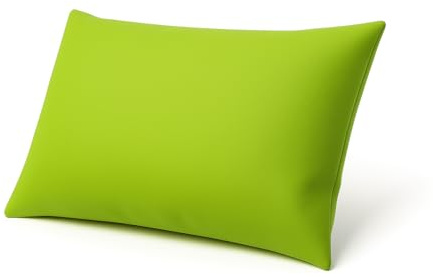 Physiofit24 - Kopfkissen, Couchkissen, Therapiekissen, Sitzkissen, Stützkissen aus Kunstleder, 40x30cm (Apfelgrün)