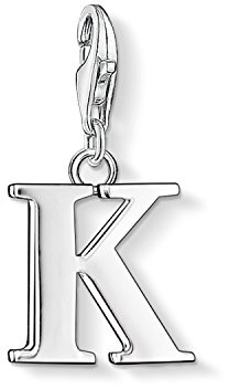 Thomas Sabo pendentif Charm lettre K Argent Sterling 925