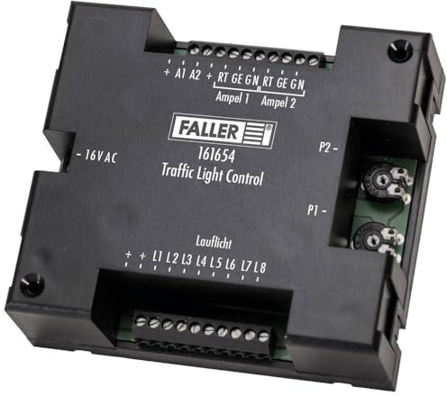 FALLER 161654 - Traffic-Light-Control, S, Schwarz
