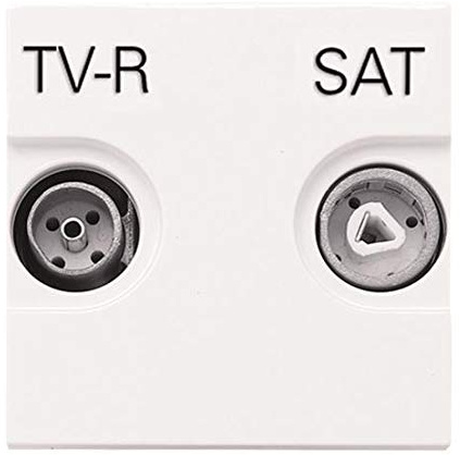 Niessen zenit - Toma tv-r/sat unica zenit blanco