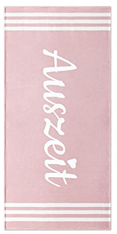 HOMELEVEL Strandtuch XXL Handtuch 90x180cm - Strandhandtuch Badetuch Strandlaken - schnelltrocknend saugfähig - Badelaken Badehandtuch - div. Farben und Motive