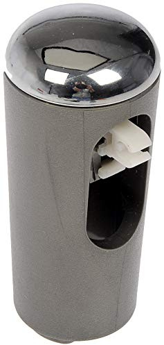 Dorman 926-327 Automatic Transmission Shift Lever Knob Compatible with Select Ford/Lincoln Models, Dark Gray and Chrome