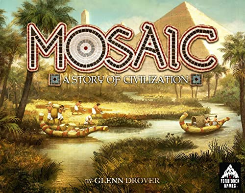 Sylex Edition| Mosaic: Eine Geschichte der Zivilisation, Expertenspiel, Strategiespiel, 1-6 Spieler, Ab 14+ Jahren, 120 Minuten, Deutsch