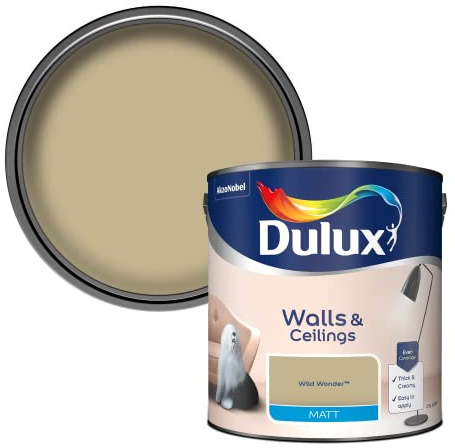 Dulux Walls & Ceilings Matt Emulsion Paint Wild Wonder - 2.5L