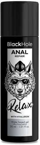 Black Hole - Lubrifiant relaxant anal à base d'eau et hyaluron 30ml