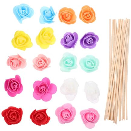 Zerodeko 20piezas Difusor Aromas Unid Aromaterapia Difusores para Hogar Flores Artificiales