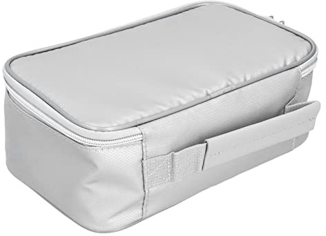 Uadme boîte à documents ignifuge portable, sac à documents ignifuge avec porte-documents à serrure stockage fichiers pour documents fichiers importants passeports certificats valeur objets