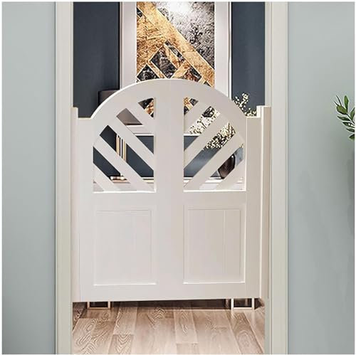 HGOuhK Café Halbhohe Tür Einfache moderne Tür mit halber Taille, doppelt bündige Innentür aus massivem Holz, Schwingtür for die Küchentrennwand Vintage-Café-Schwingtür(Size:W100xH90cm)