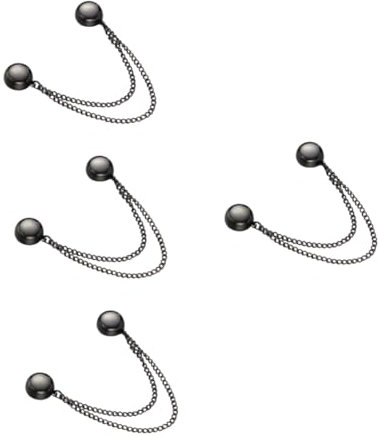 CONGARTENO 4stücke Magnetische Brosche Für Kleidung Kreative Magnetknöpfe Zur Befestigung Von Schals Cardigans Und Hijabs Hochwertiger Robuster Magnetverschluss Für Individuelles Styling