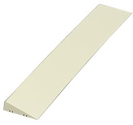 XMLYSMYS Rampa per Soglia della Porta, Rampa per Sedia a Rotelle, Altezza di Salita da 1 a 11cm, per Sedie a Rotelle, Scooter, Passeggini, Bagni(Beige,100x24x11cm)