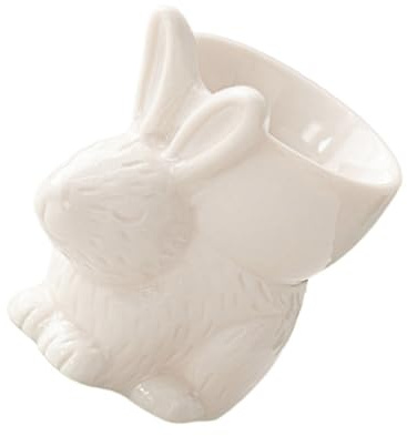 Coquetier en forme de lapin mignon Support à œufs bouilli pour la cuisine Accès parfait pour la location de plaisir les heures du petit déjeuner