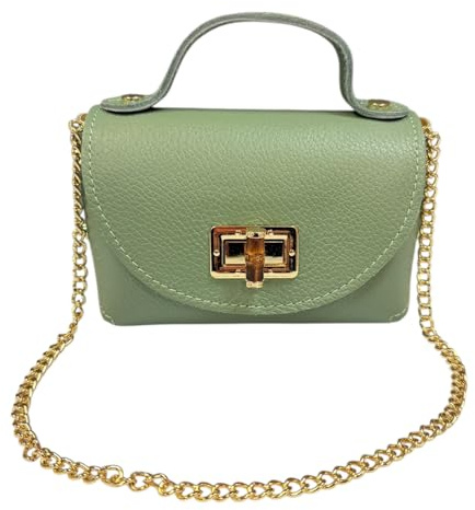 Jeamis Wildleder Rauhleder Damen Elegante Tasche Clutch Pochette Umhängetasche Veloursleder Leder Tasche Party Leopard Made in Italy Leo