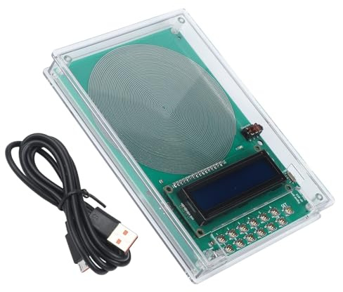 EasyByMall Generatore di frequenza personalizzato V2, dispositivo di risonanza regolabile dell'onda Schumann 0.1Hz-30KHz, 7.83Hz per sollievo dal sonno di meditazione, alimentato da USB DC