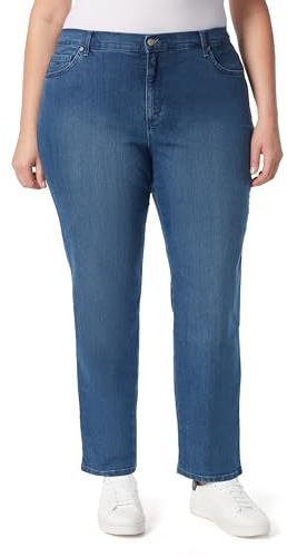 Gloria Vanderbilt Women's Amanda Classic High Rise Tapered Jean Standard, Frisco, 16 Short