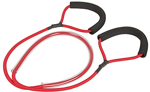 Physio Tube Basic Expander Fitness Training Tubes Zugband: Stark, Rot