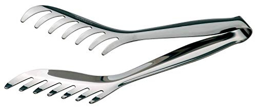 EMGA 893.032 Edelstahl 18/10 Spaghettizange, 24cm Länge