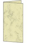 Sigel Faltkarten DIN lang Marmor beige