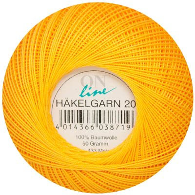 ONline HÄKELGARN 50 g Stärke 20 0010 433 m 50 g