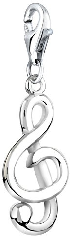 Nenalina Note Karabiner Charm Anhänger Bettelarmband 925 Silber