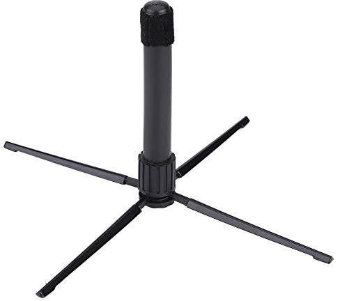 Ständer Flöte Klappbar Anti-Rutsch Halter mit 4 Füßen für Oboe Klarinette Sax Blasinstrument Zubehör